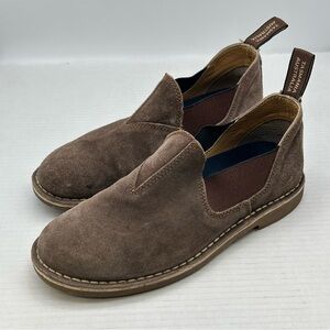 Blundstone Australia Low-Cut Shoe Rustic Brown Leather Slip-On Mens US7/UK6*read
